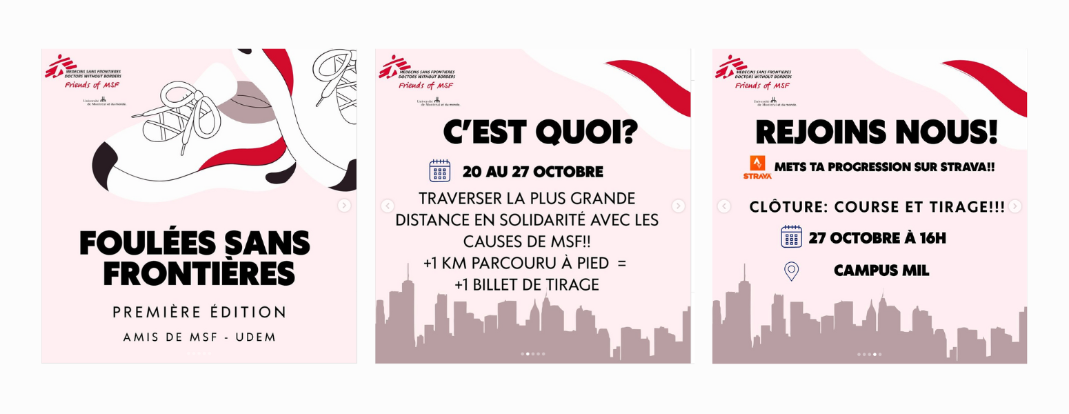 Foulées sans Frontières – Amis des MSF UdeM