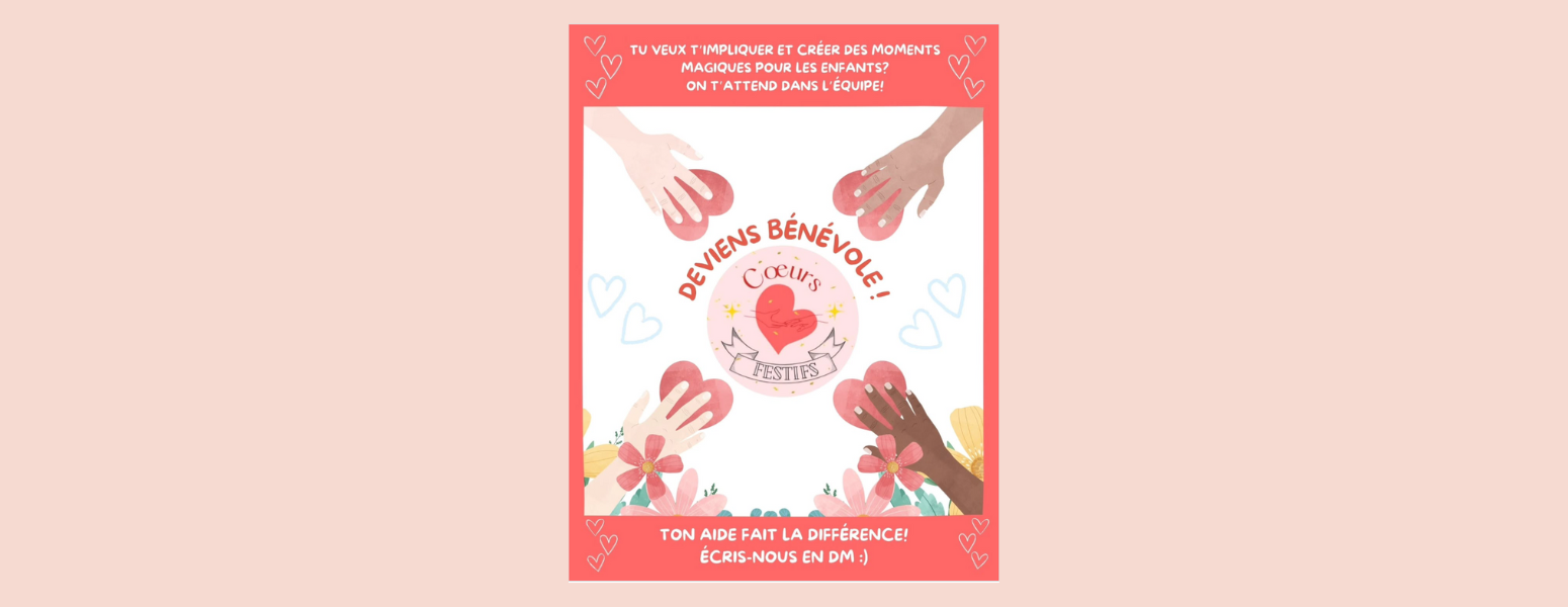 Recrutement de bénévoles pour Coeurs Festifs