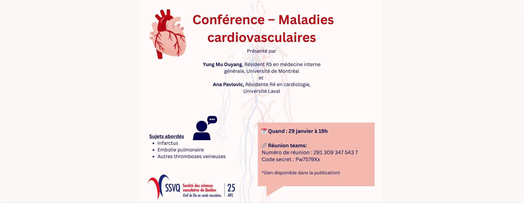 Conférence sur les maladies cardiovasculaires