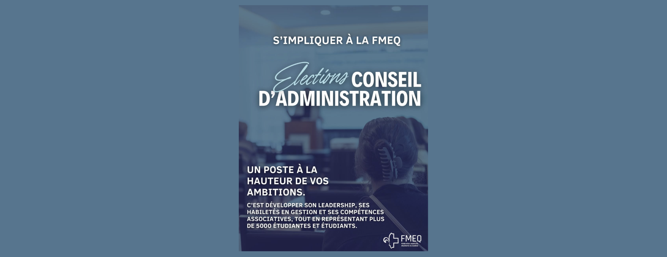 Élection conseil d’administration FMEQ