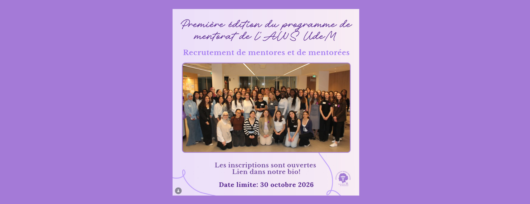 Programme de mentorat de l’Association of Women Surgeons (AWS)